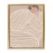 Stupell Industries Minimalist Lady in Stripes Floating Frame, design by Anna Lischenko